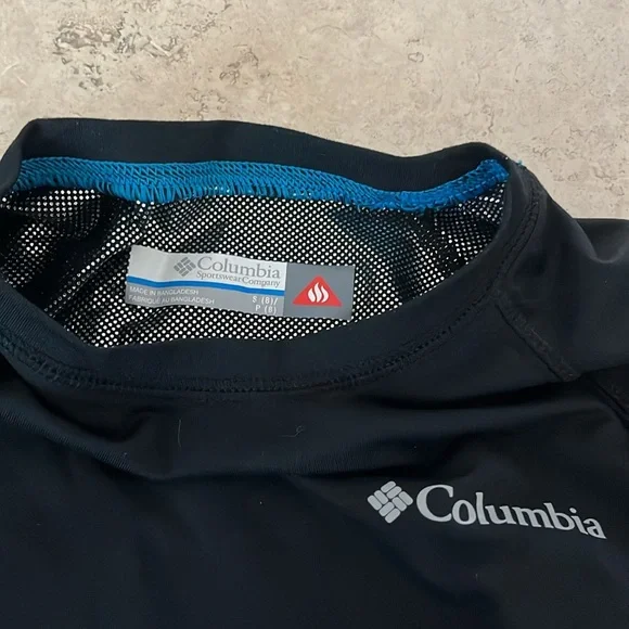 💕HP💕Columbia Omni-Heat boys black thermal - boys size 8 - Picture 2 of 6